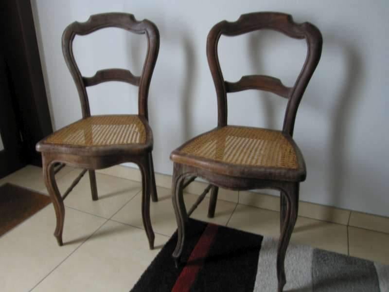 2 stoelen Louis Philippe, Antiek en Kunst, Ophalen