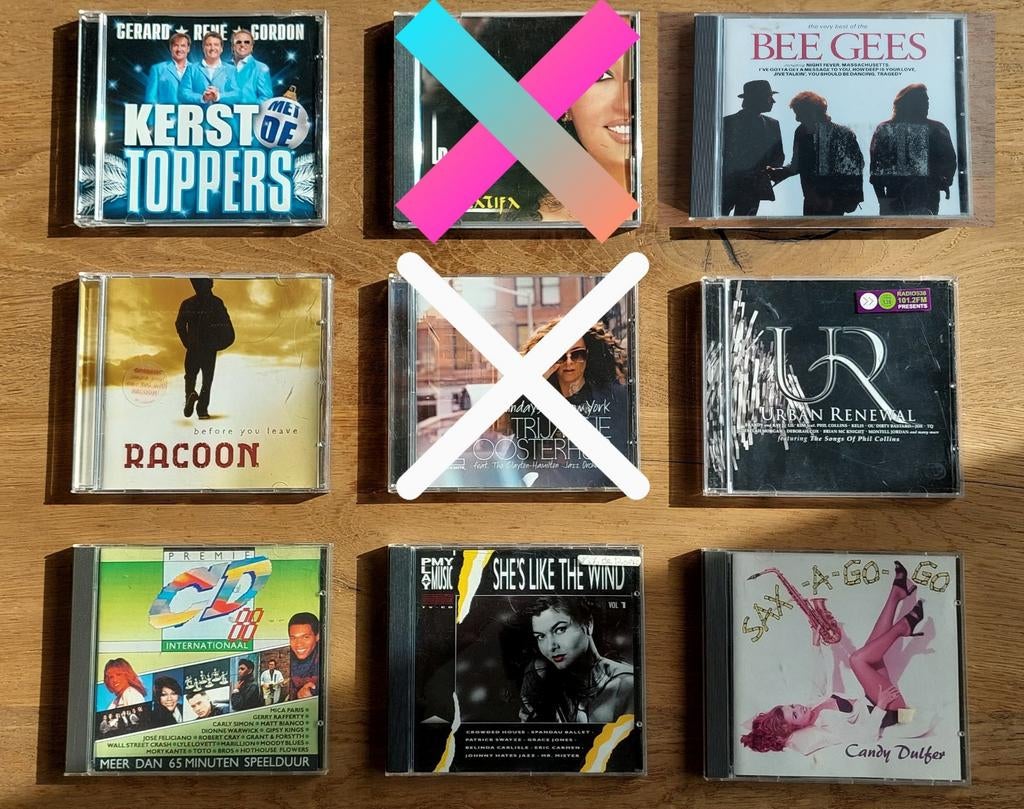 Racoon, Toppers, Candy Dulfer, Phil Collins, Bee Gees, Premi, Envoi, Comme neuf, Pop