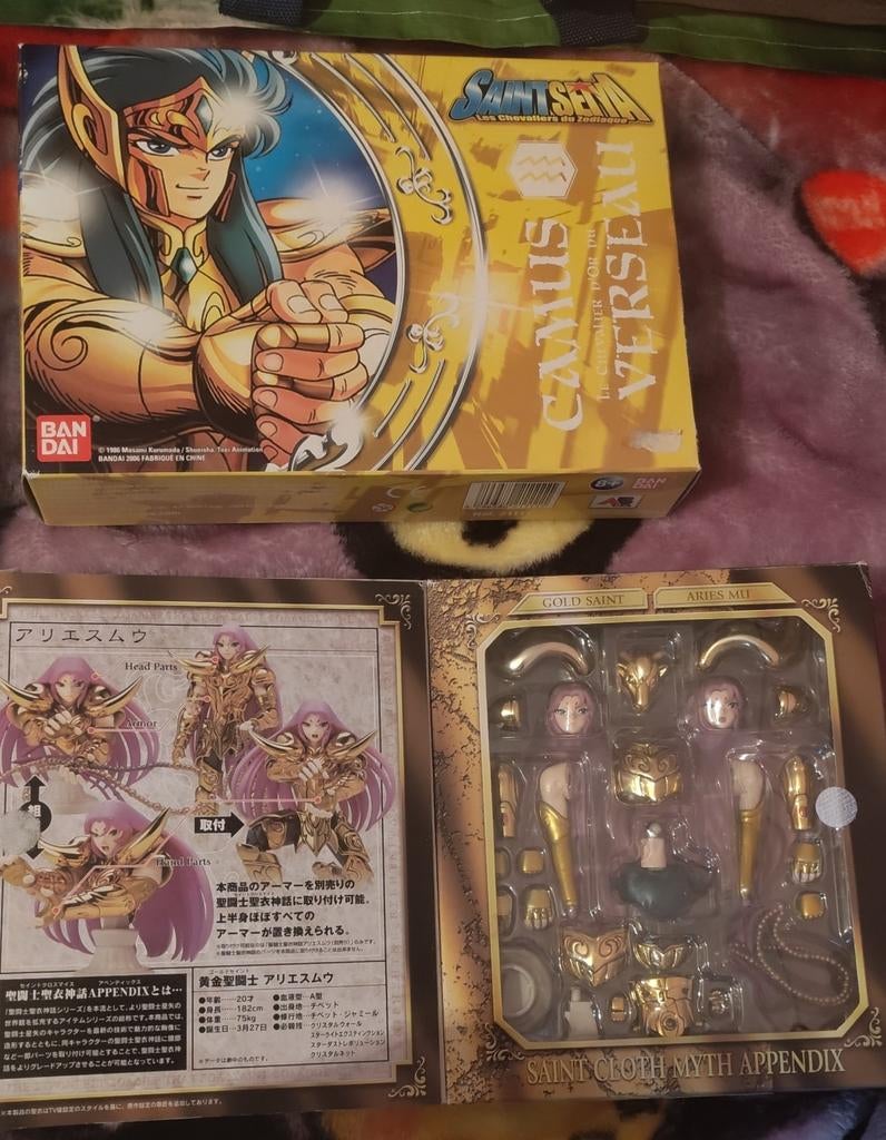 Chevalier du zodiaque myth cloth, Enlèvement ou Envoi