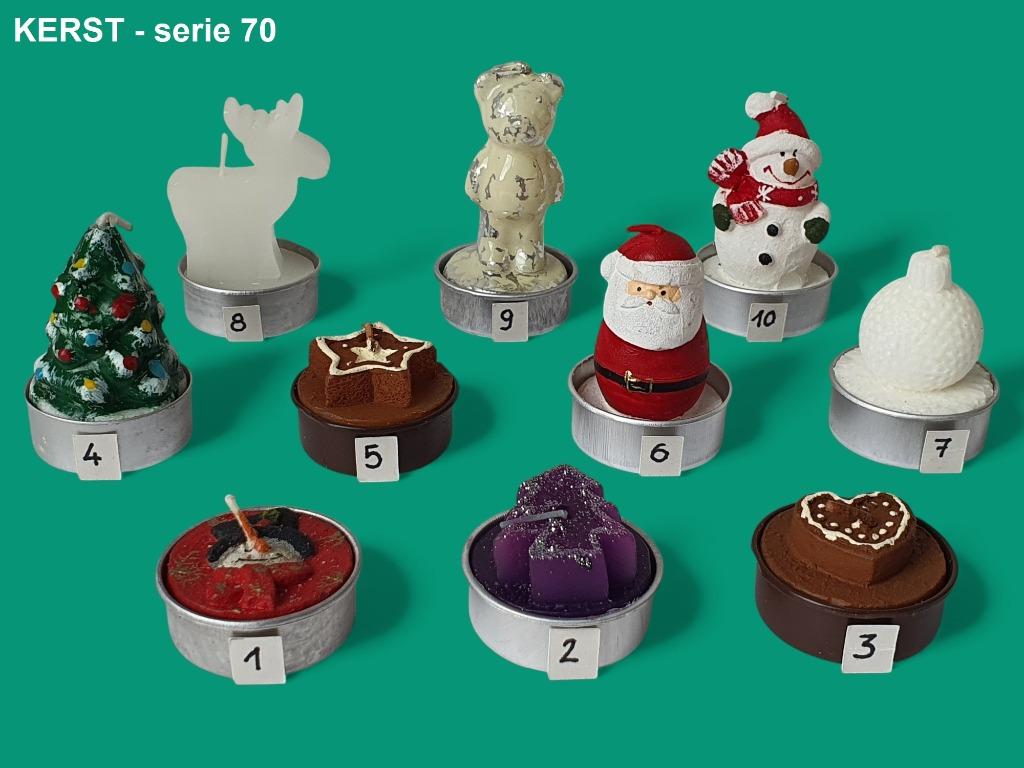 Bougies chauffe-plat de Noël - série 70, Enlèvement ou Envoi, Neuf