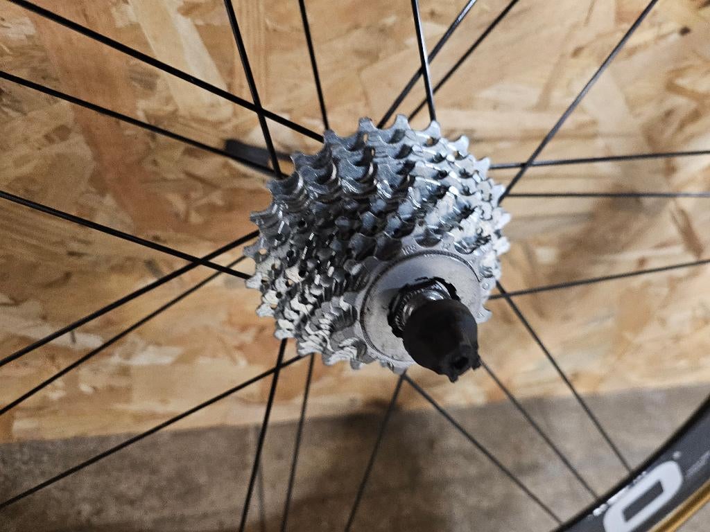 Carbon wielen bora, Fietsen en Brommers, Ophalen, Zo goed als nieuw, Wiel, Campagnolo