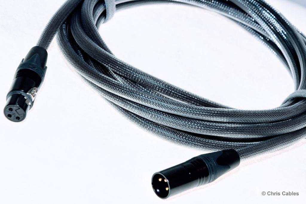 'The Cantata' AES digital XLR interlink van Chris Cables, TV, Hi-fi & Vidéo, Câbles audio & Câbles de télévision, Enlèvement ou Envoi