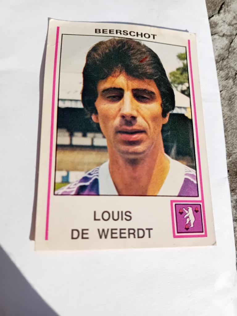 Belgische voetbalpanini uit 1980, Verzamelen, Ophalen of Verzenden, Zo goed als nieuw