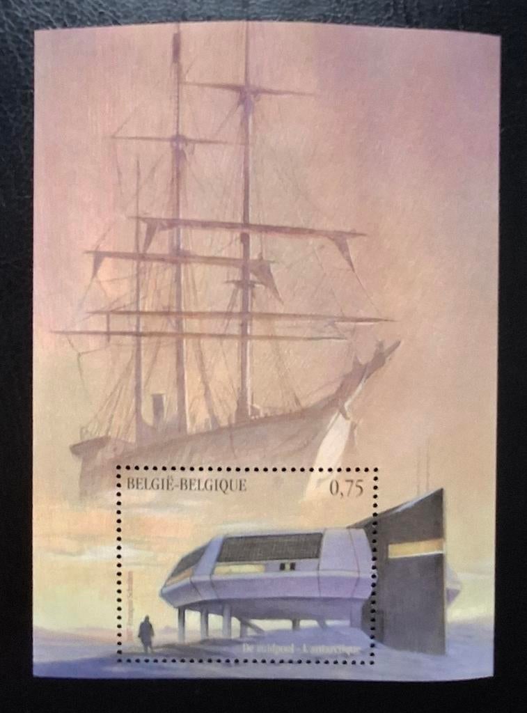 België: OBP 3661-BL144 ** De Zuidpool 2007., Postzegels en Munten, Postzegels | Europa | België, Frankeerzegel, Ophalen of Verzenden