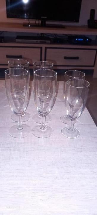 Lot verre Biere, Antiquités & Art, Enlèvement ou Envoi