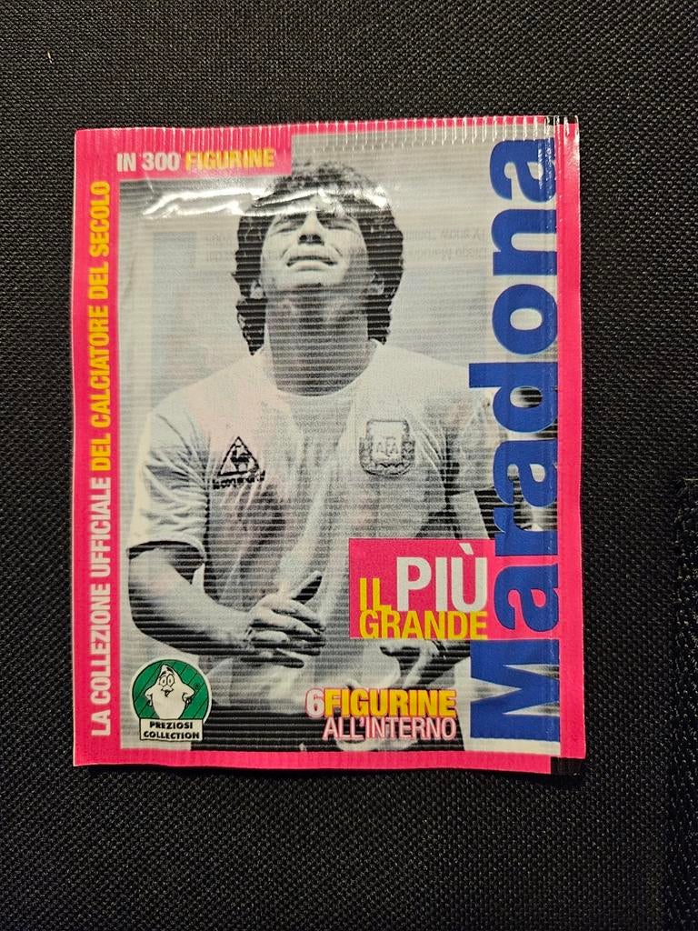 Gesloten zaken Maradona geen Panini, Ophalen of Verzenden, Nieuw, Overige typen