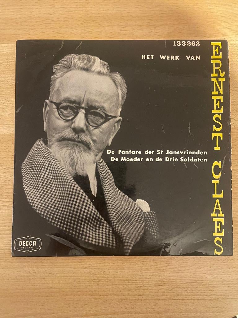 LP Het werk van Ernest Claes, Cd's en Dvd's, Vinyl | Nederlandstalig, Gebruikt, Overige genres, 10 inch, Ophalen of Verzenden