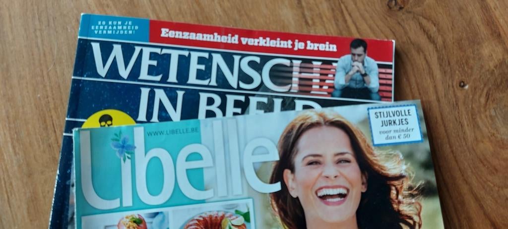 Gezocht: gratis tijdschriften voor iemand met beperking, Boeken, Ophalen, Zo goed als nieuw