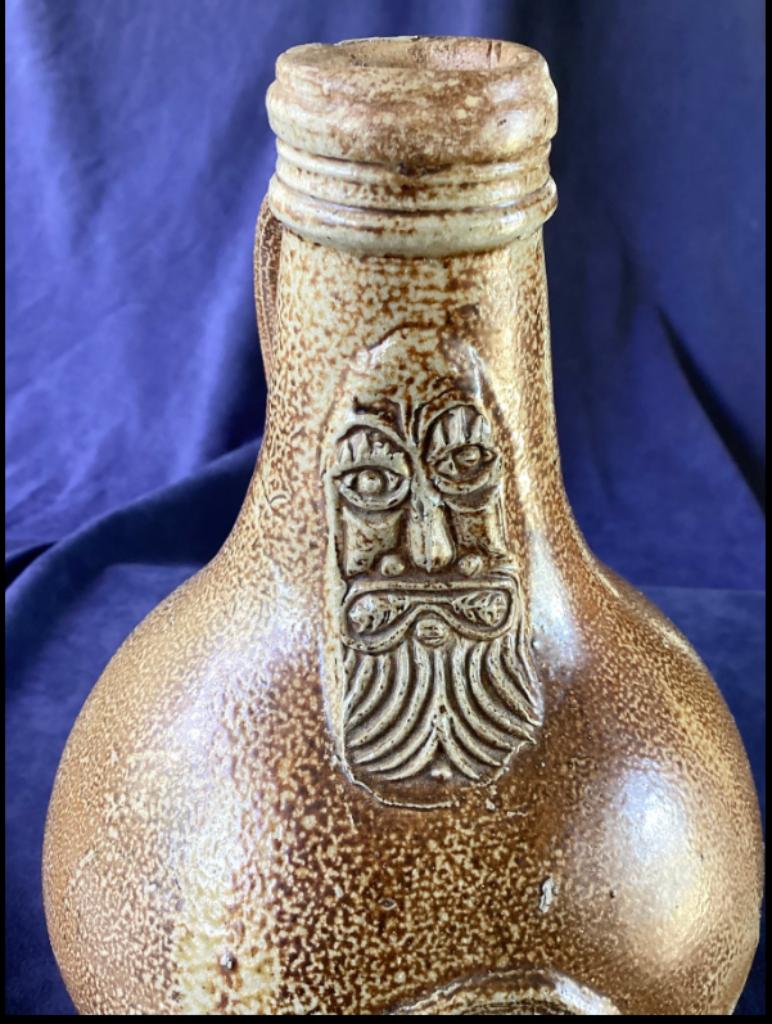 baardmannetje Steengoed Bartmann kruik - 22 cm - zoutglazuur, Enlèvement ou Envoi