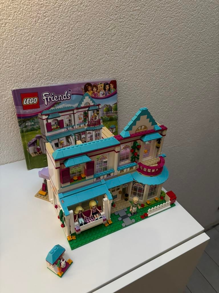 Stephanies huis lego friends 41314, Ophalen, Zo goed als nieuw, Lego
