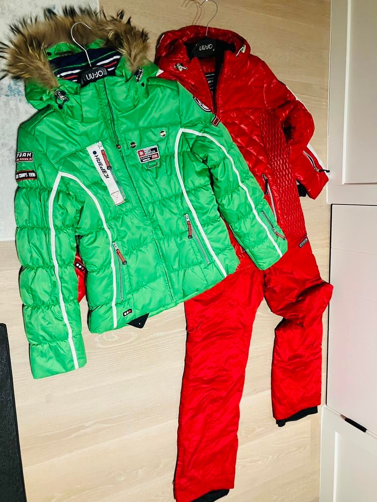 Ice peak ski combo 2 jassen 1 broek maat 38, Enlèvement ou Envoi, Comme neuf, Taille 38/40 (M), Pantalon