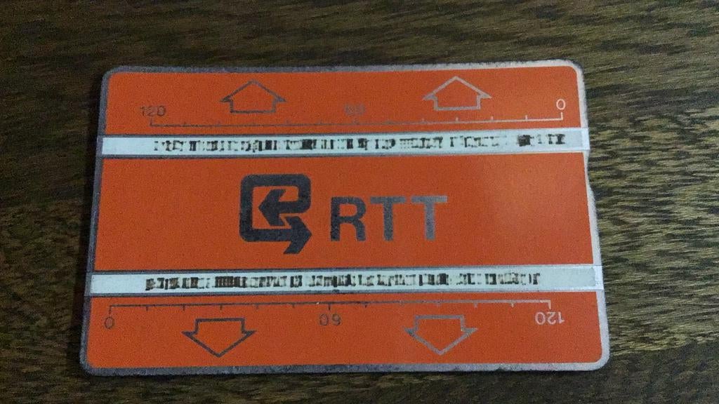 Rtt telecard(x4), Verzamelen, Ophalen of Verzenden