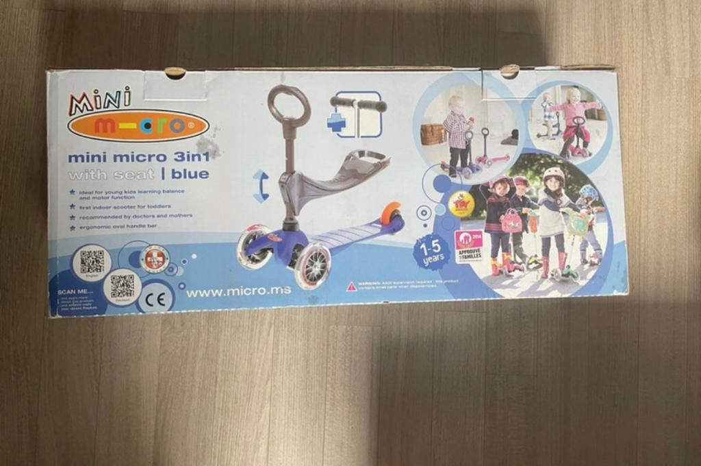 Micro step, Ophalen, Gebruikt, Gewone step, Mini micro
