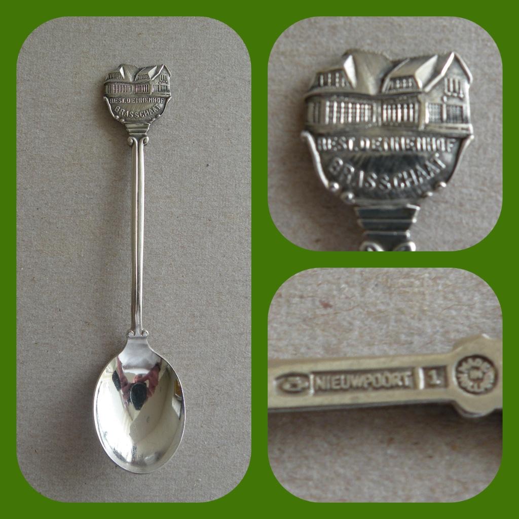 Lepeltje Rest.Dennenhof Brasschaat     (Verzenkosten € 2,00), Verzamelen, Verzenden, Verzilverd, Zo goed als nieuw, Metaal