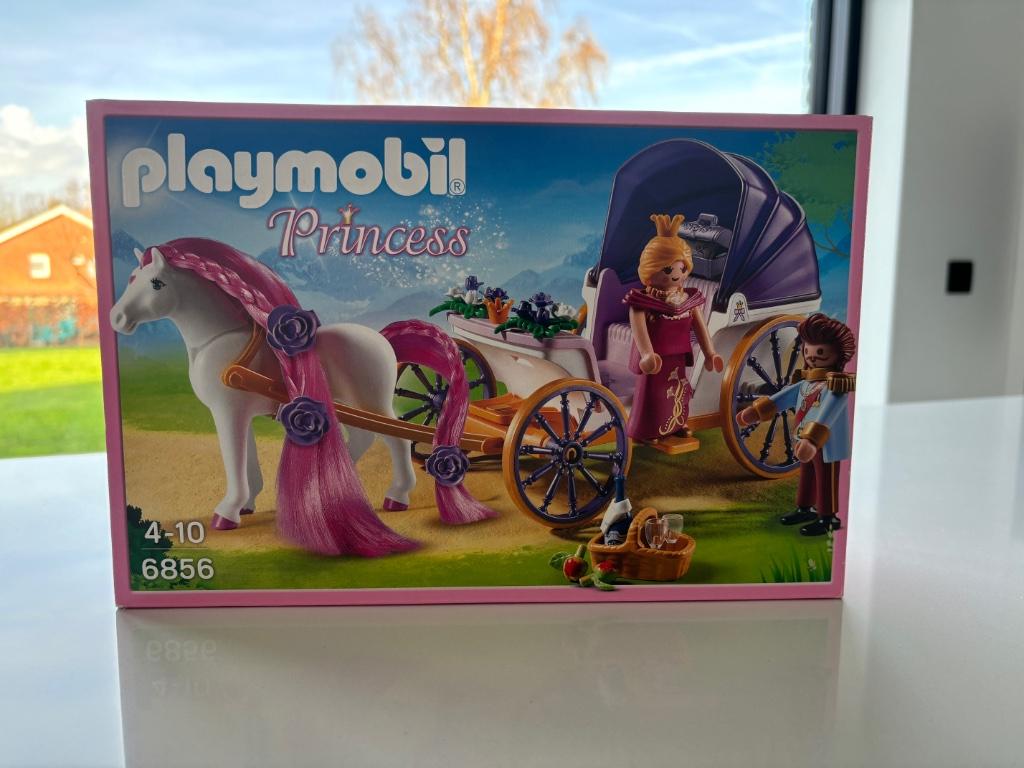 Playmobil Princess (6856) Koninklijke koets met paard, Ophalen, Zo goed als nieuw, Complete set