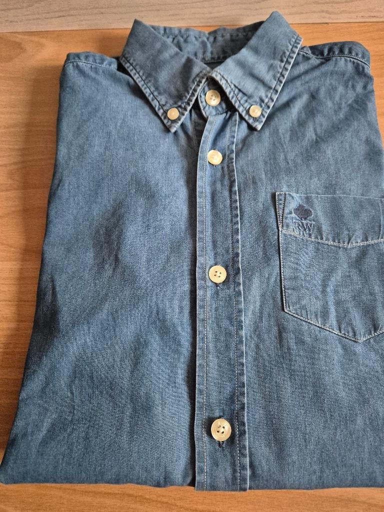 Hemd maat 12 jaar River Woods nieuwstaat, River woods, Overhemd of Blouse, Ophalen of Verzenden, Zo goed als nieuw