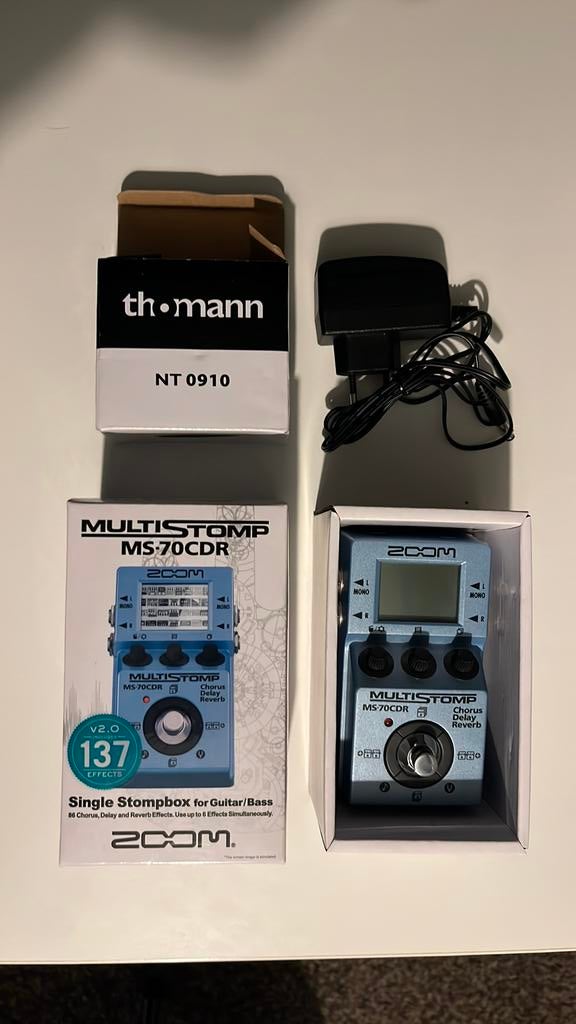 Zoom MS 70 CDR effect pedal, Musique & Instruments, Enlèvement ou Envoi