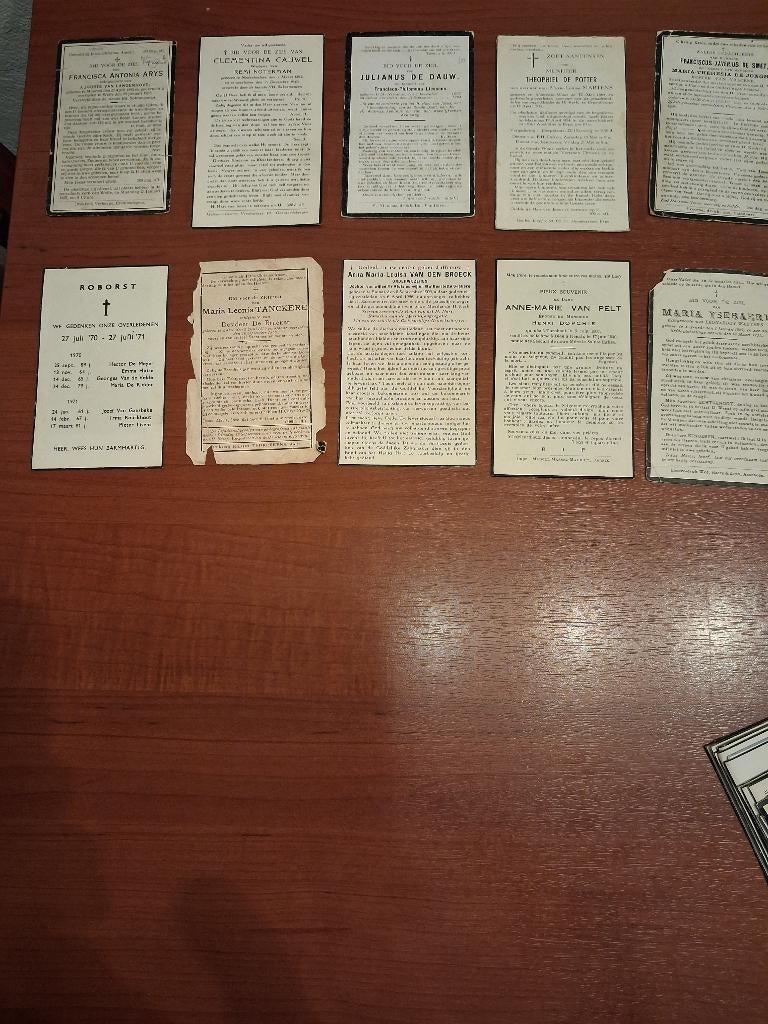 Lot van 32 oude bidprentjes uit PROVINCIE OOST VLAANDEREN, Verzamelen, Bidprentjes en Rouwkaarten, Bidprentje, Ophalen of Verzenden