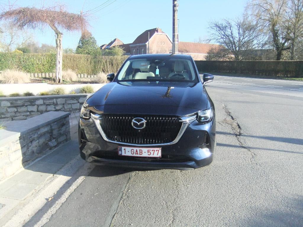MAZDA CX 60, Auto's, Mazda, Beige, Blauw, Leder, SUV of Terreinwagen