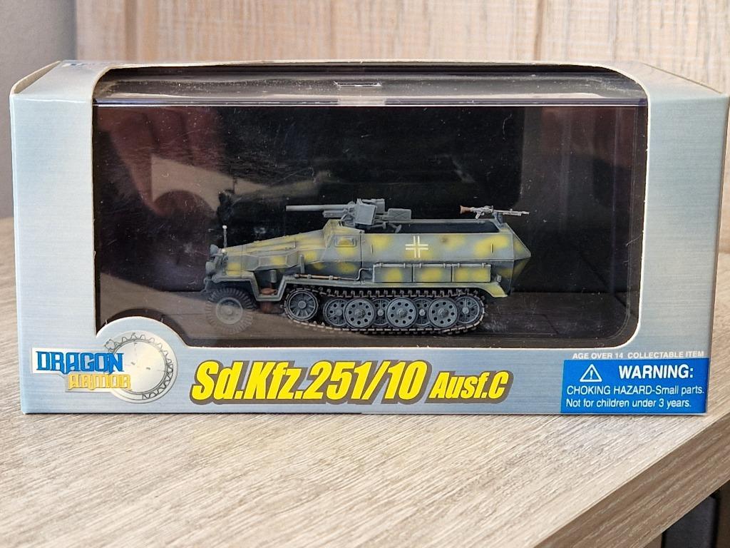 Dragon Armor 60337 Sd.Kfz.251/10 Ausf.C "LAH" Kursk 1943, Neuf, Autres marques, 1:50 ou moins, Tank