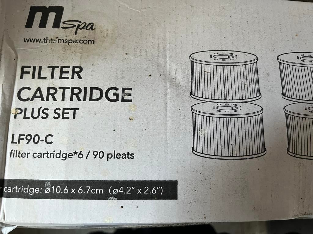 4 filtres neufs pour jacuzzi mspa, Enlèvement, Neuf, Filtre, Fixé