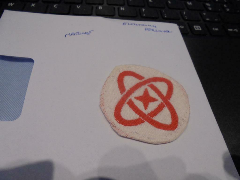 elektronik personal, Verzamelen, Ophalen of Verzenden, Marine, Embleem of Badge