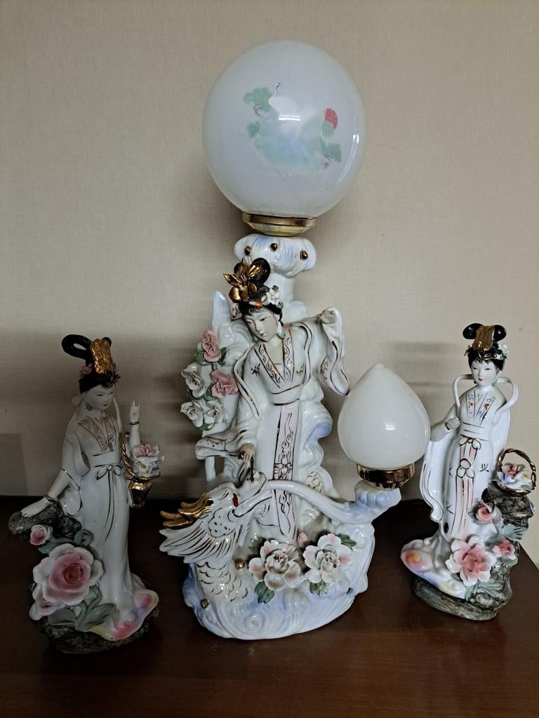Chinese porseleinen beelden, Ophalen