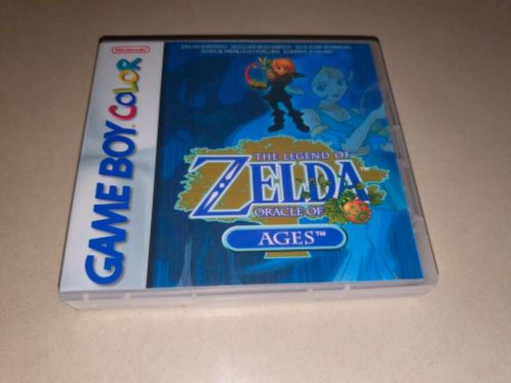 Zelda Oracle of Ages Game Boy Color GBC Game Case (2), Envoi, Comme neuf