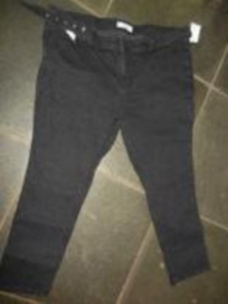 pantalon taille 52 noir taille élastique neuf, Enlèvement ou Envoi, Neuf, Noir, Chemisier ou Tunique