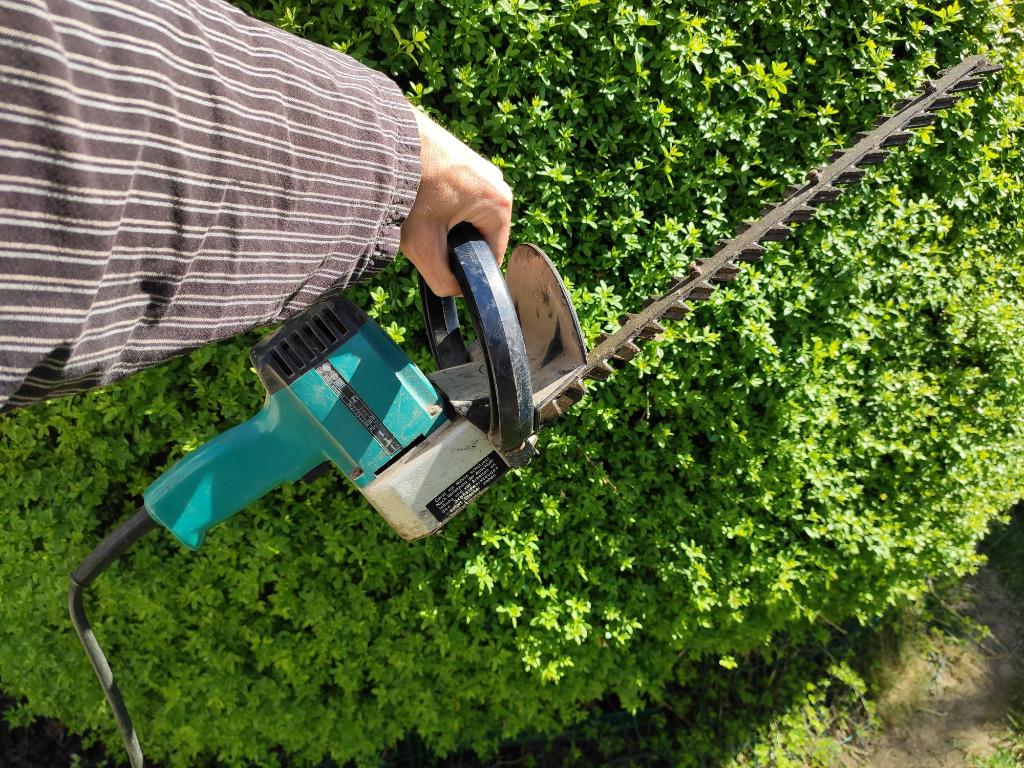 Taille-haie Metabo 40 cm 350W 2400 coups/min., Enlèvement, Utilisé, Électrique, Metabo