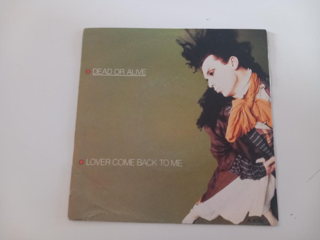 7" single Dead or Alive Lover come back to me 80s Synth Pop, Ophalen of Verzenden, 7 inch, Pop, Single
