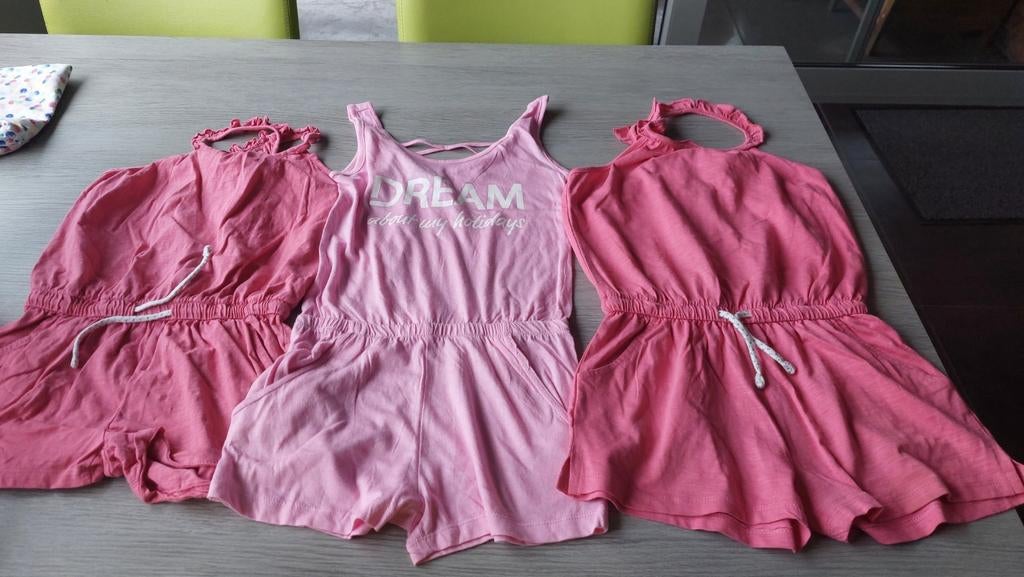 Jumpsuit pyjama meisje maat 140, Enfants & Bébés, Enlèvement ou Envoi, Comme neuf, Vêtements de nuit ou Sous-vêtements, Bel & Bo
