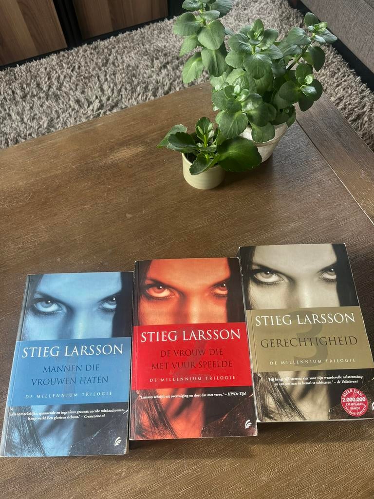 De millennium trilogie van Stieg Larsson, Boeken, Ophalen of Verzenden, Gelezen, België