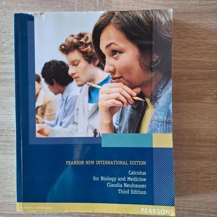 Calculus for Biology and Medicine/Claudia Neuhauser - Third, Boeken, Studieboeken en Cursussen, Ophalen of Verzenden, Gelezen