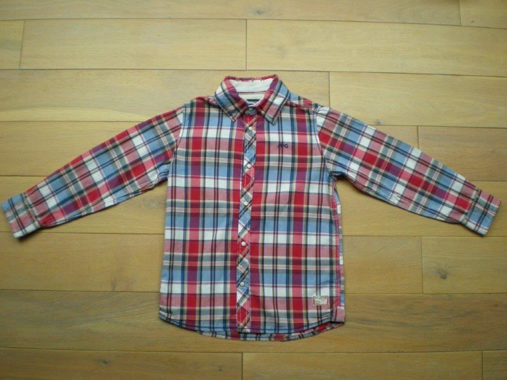 hemden merk maat 128 - 8 jaar, Ophalen of Verzenden, Gebruikt, Jongen, Overhemd of Blouse