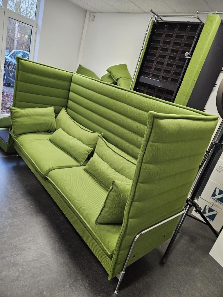 Vitra Alcove Sofa, Huis en Inrichting, Zetels | Zetels, Zo goed als nieuw, Rechte bank, Driepersoons, 200 tot 250 cm, 75 tot 100 cm