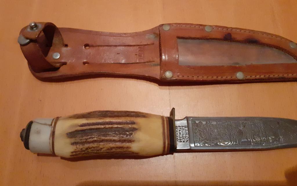 FAIRE OFFRE  : BARON SOLINGEN GERMANY GRAVÉ 3 animaux, Enlèvement ou Envoi, Utilisé