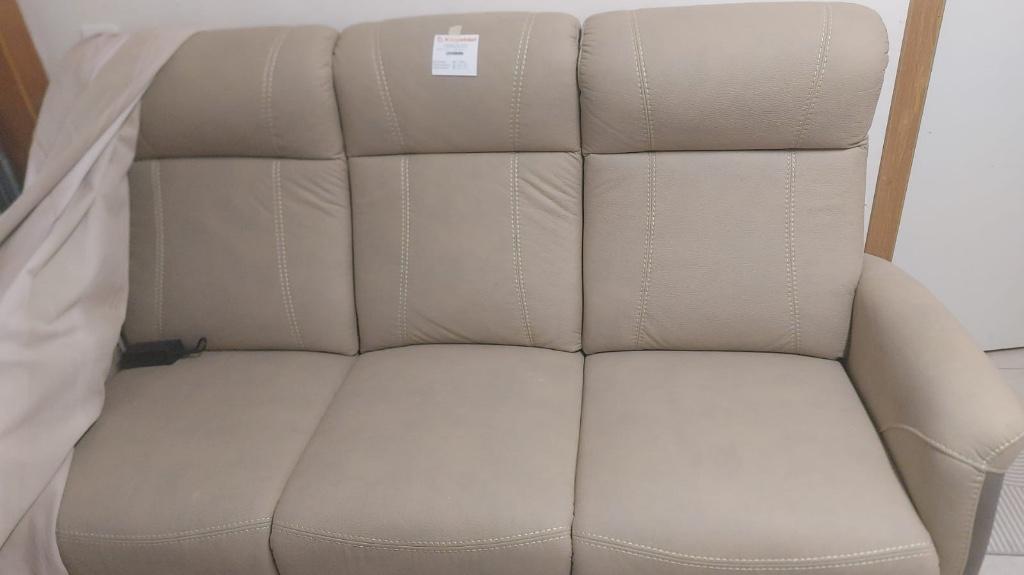 Electric zetel, Huis en Inrichting, Fauteuils, Nieuw, Leer, 125 cm of meer, 75 tot 100 cm, Ophalen