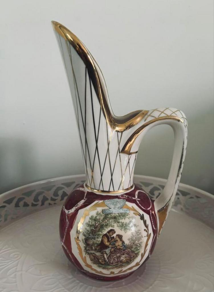 Joli vase / pichet  Laeken Belgium, Antiquités & Art, Enlèvement