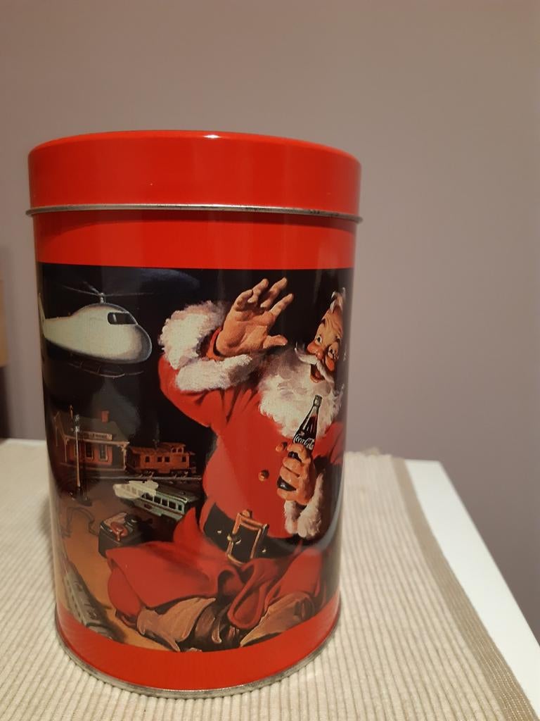 Boîte en fer blanc Coca Cola., Enlèvement ou Envoi, Neuf, Biscuits