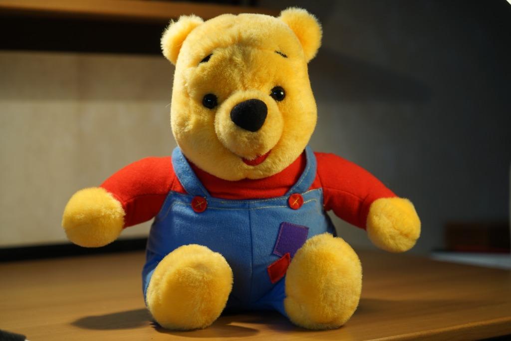 vintage Winnie the Pooh knuffel, Enlèvement ou Envoi, Utilisé, Ours
