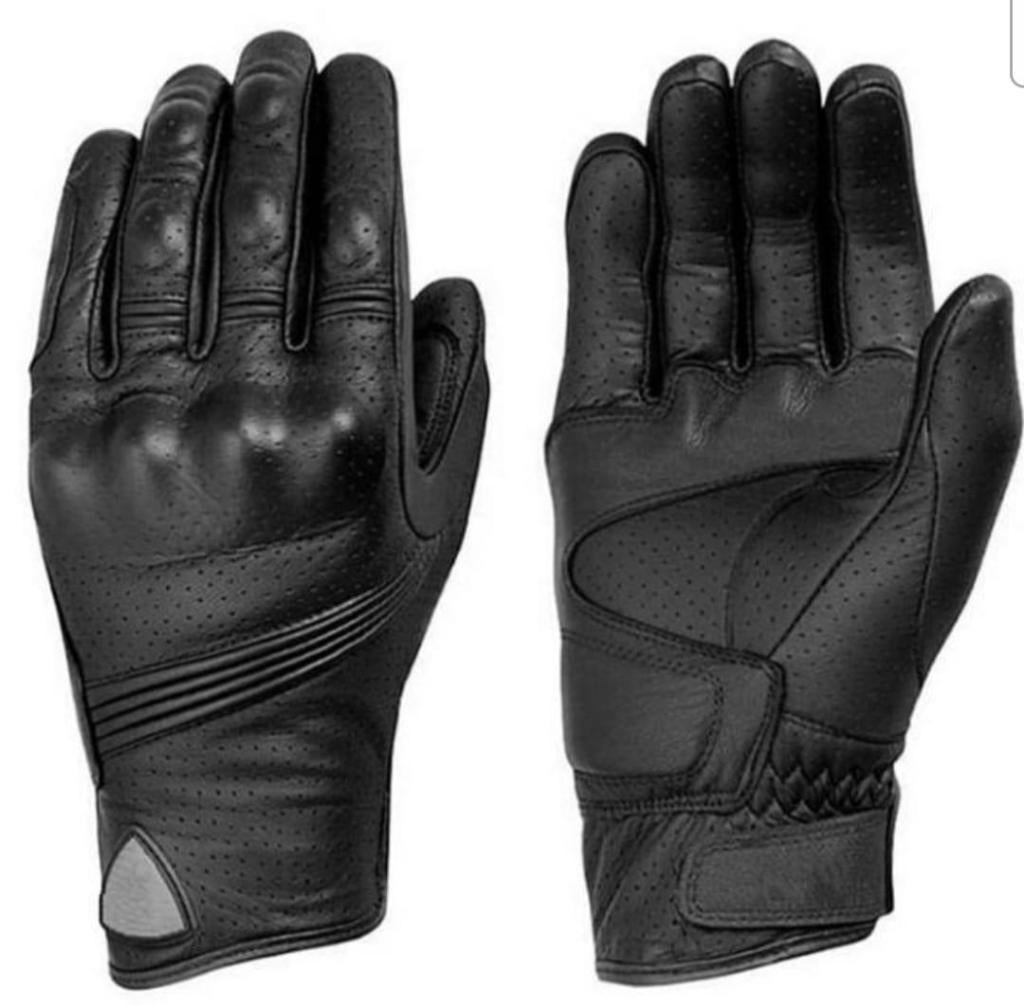 Gants de moto en cuir nouveau, Motos, Envoi, Neuf, avec ticket, Femmes, Gants