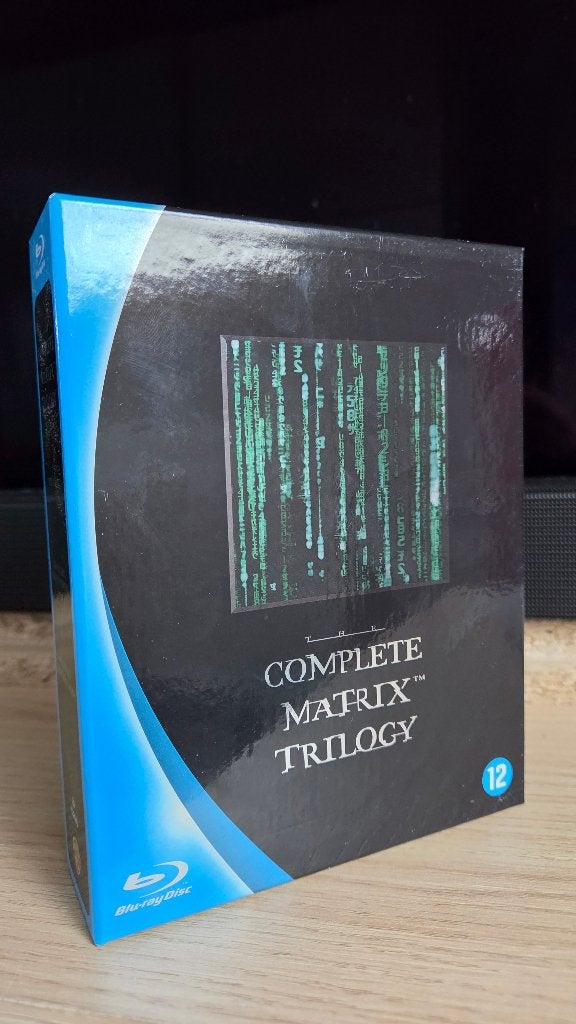 The Matrix trilogy box bluray, CD & DVD, Blu-ray, Action, Enlèvement ou Envoi, Film, Coffret