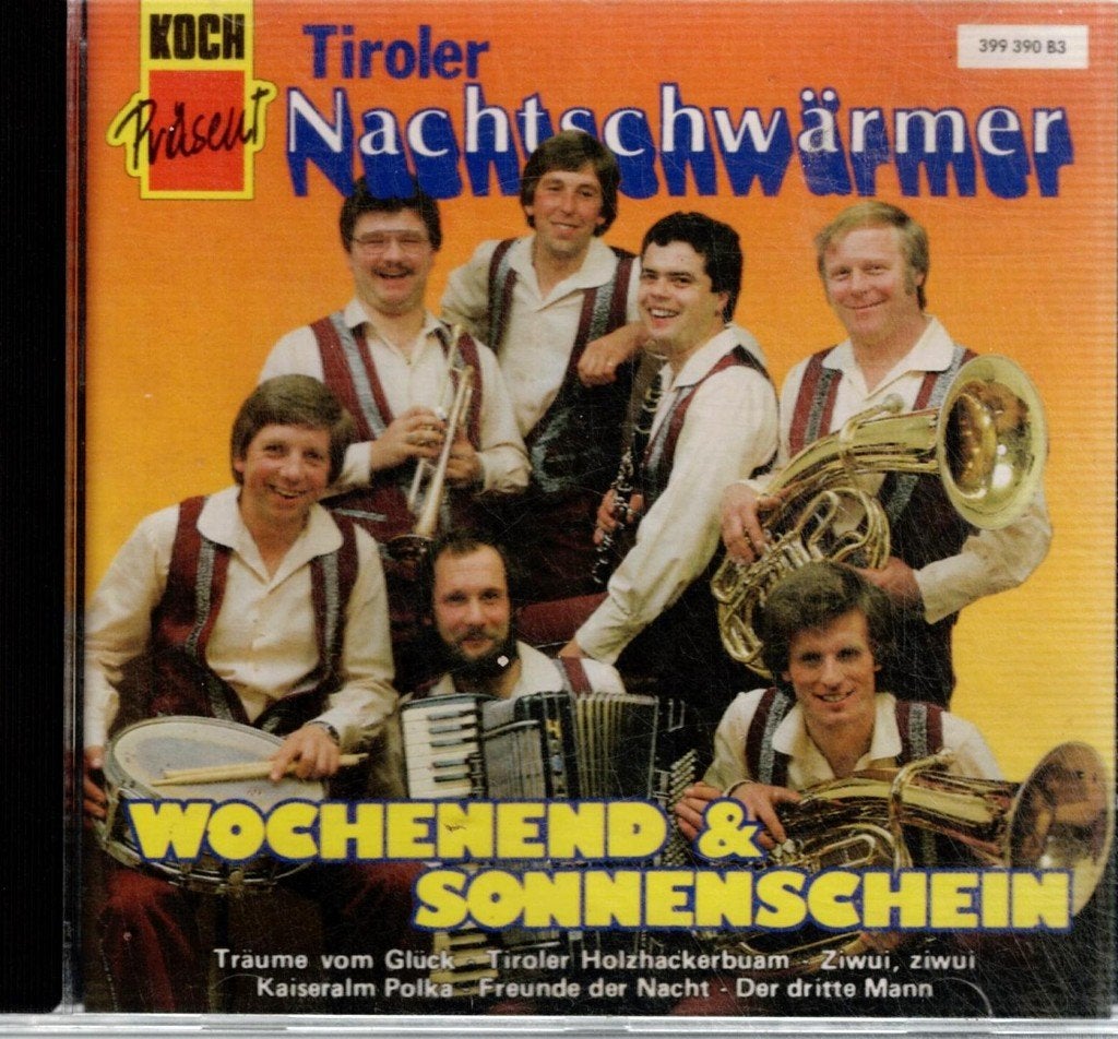 cd  /  Tiroler Nachtschwärmer – Wochenend & Sonnenschein, CD & DVD, CD | Autres CD, Enlèvement ou Envoi