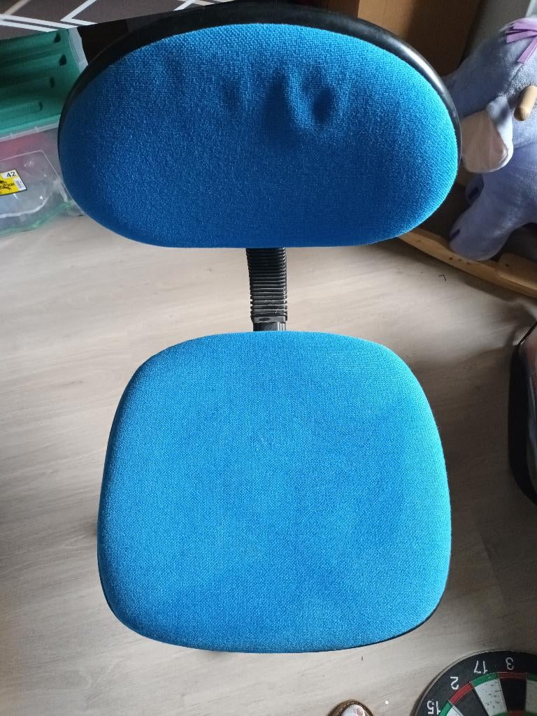 Bureaustoel kind, Enlèvement, Utilisé, Bleu, Chaise de bureau