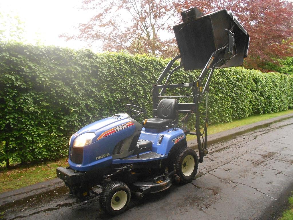 zitmaaier Iseki DIESEL hooglosser, zeer goed werkend., Iseki John Deere Kubota Yanmar Gianni Ferrari, 120 cm ou plus, Enlèvement