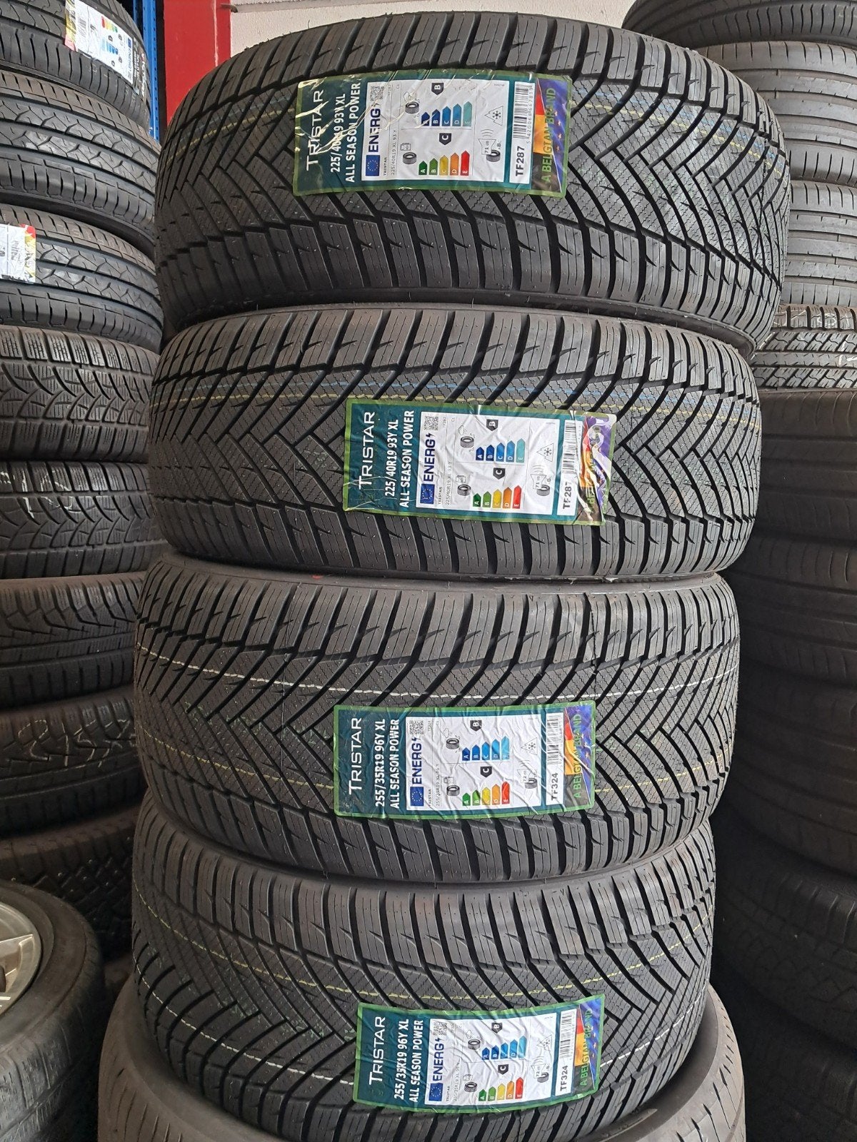 225/40/19 255/35/19 225/40R19 255/35R19 Nieuwe Allseson, Ophalen