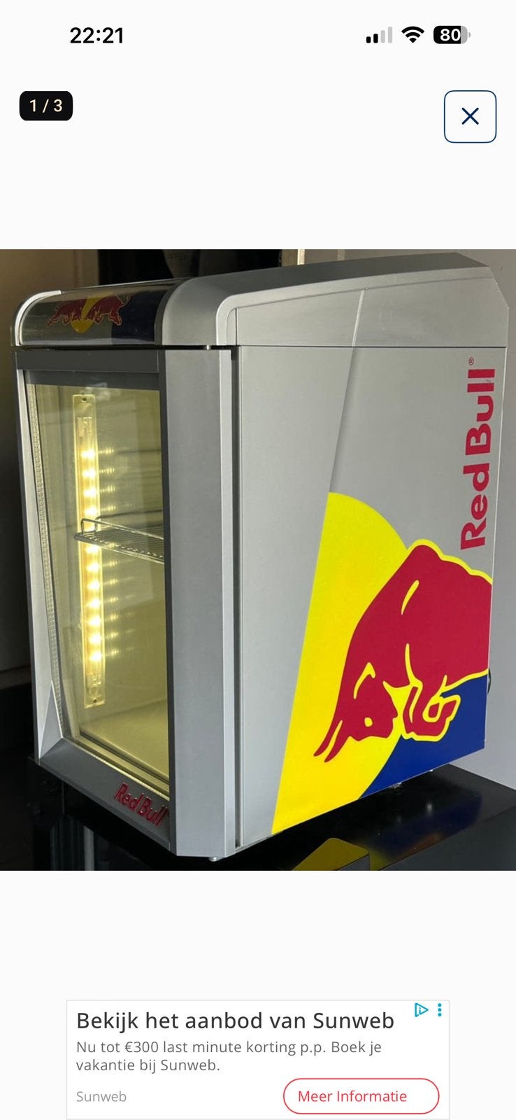 Red bull frigo, Enlèvement, Comme neuf