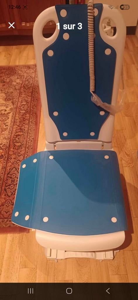 Élévateur de bain Bellavita., Divers