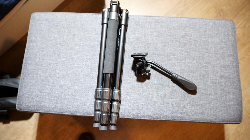 SmallRig CT180 Video Tripod 3760, Audio, Tv en Foto, Fotografie | Statieven en Balhoofden, Gebruikt, 175 cm of meer, Smallrig